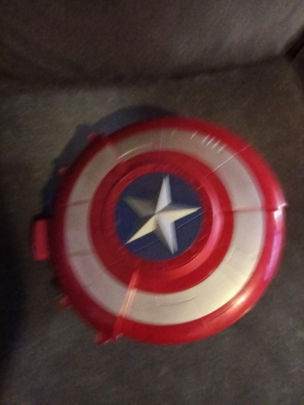 Nerf Marvel Captain America Shield Blaster Disc Dart Gun Tested Working